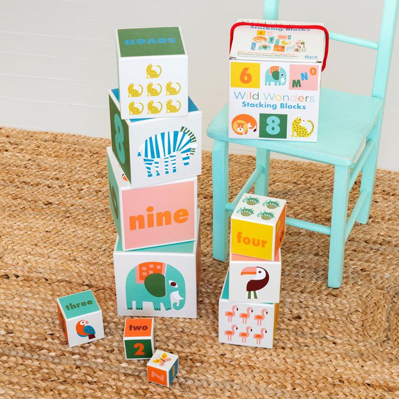 Stohovací kostky Divočina