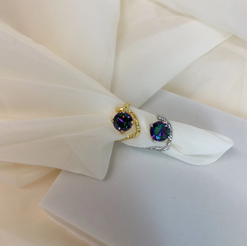 Prsten Alea Alexandrite - zlatý