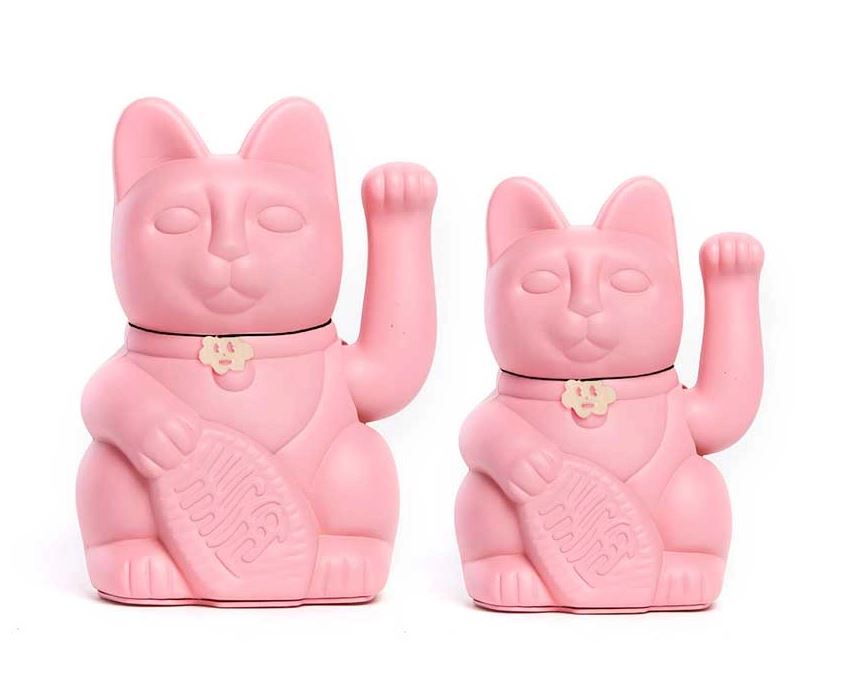 MANEKI NEKO Lucky cat - růžová