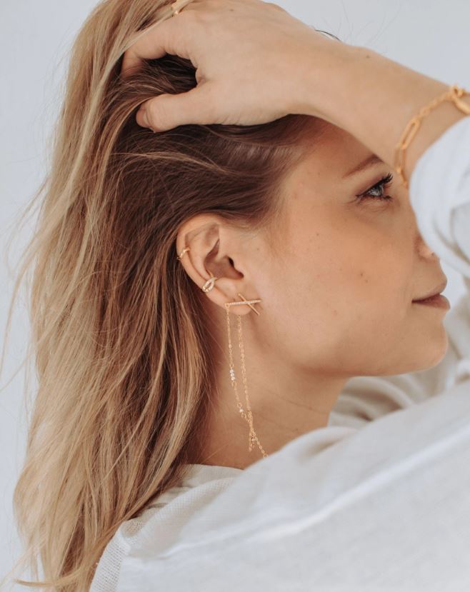 Naušnice Ear Cuff Liv