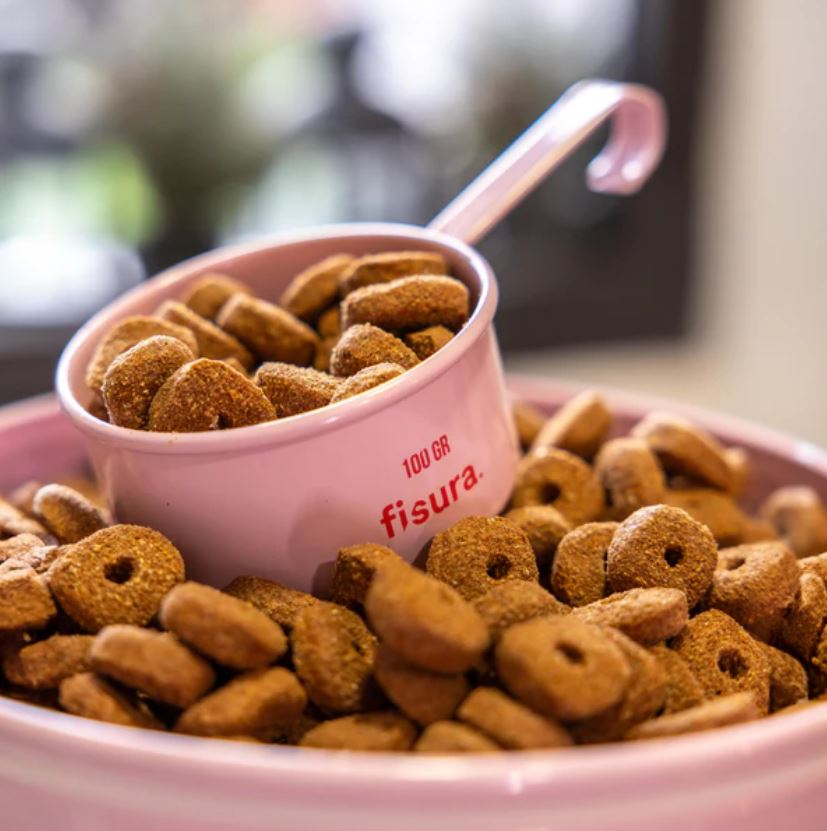 Kontejner na krmivo růžový