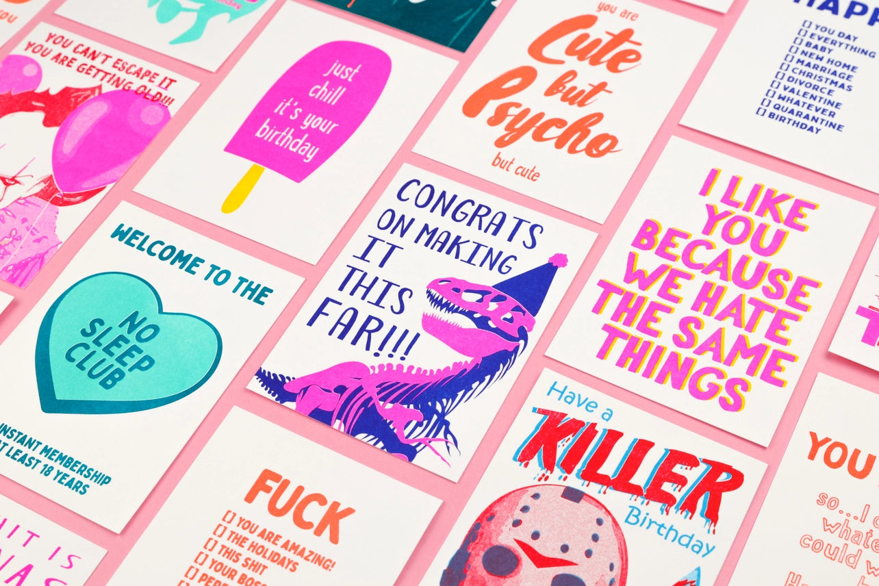 Pohlednice I like you because we hate the same things