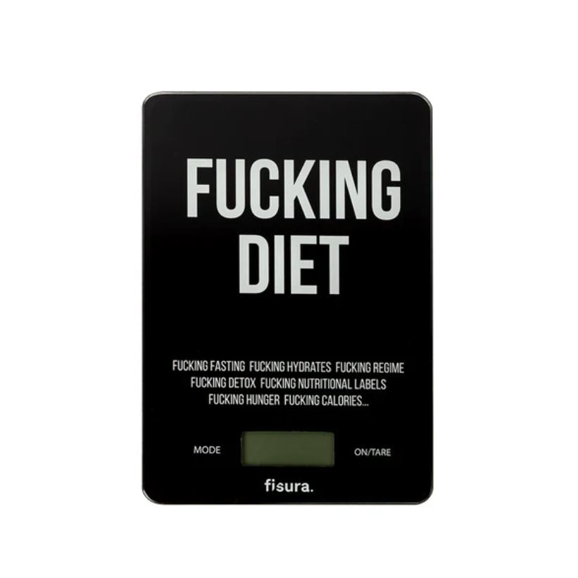 Kuchyňská váha Fucking diet