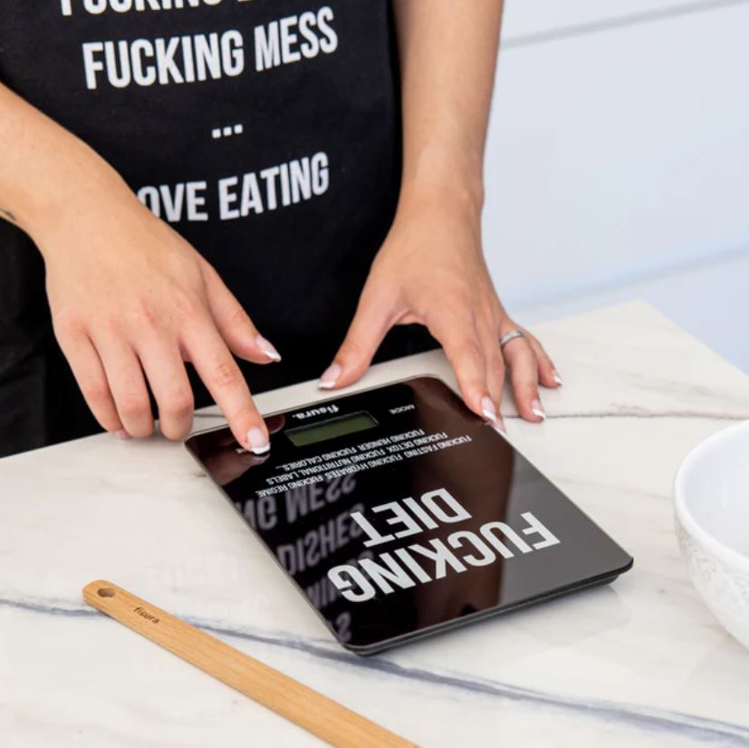 Kuchyňská váha Fucking diet