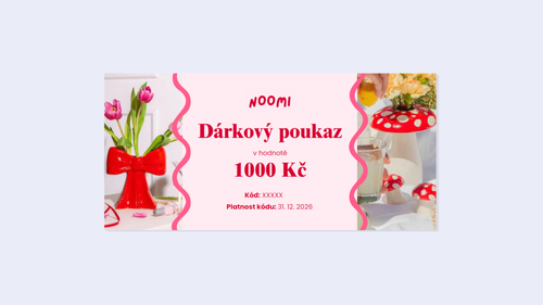 Dárkový poukaz NOOMI