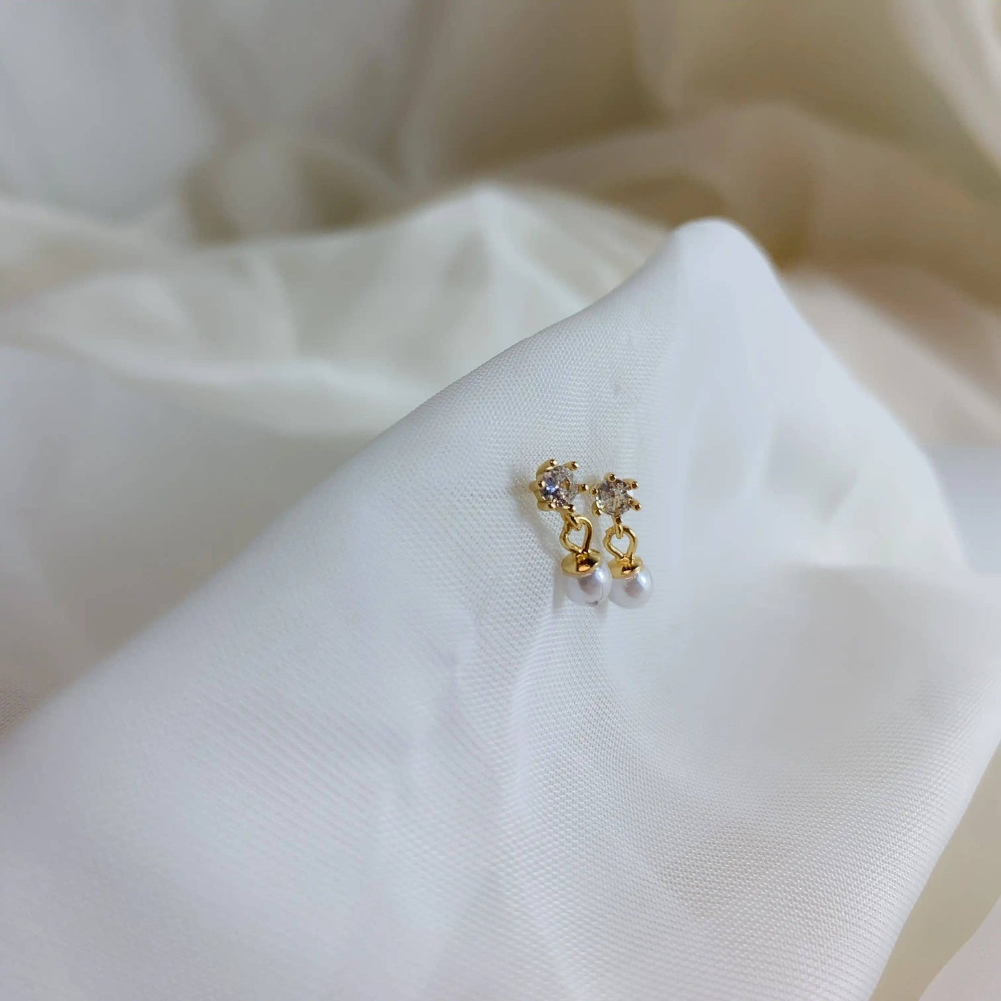 Naušnice Eliza - zlaté