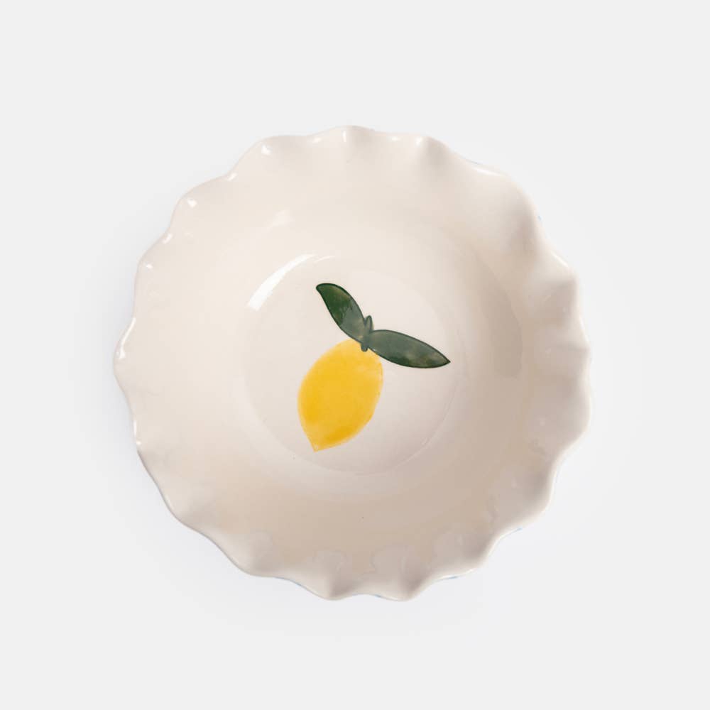 Miska Blue Stripe Lemon