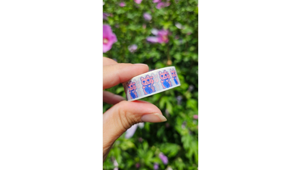 Washi páska Maneki Neko