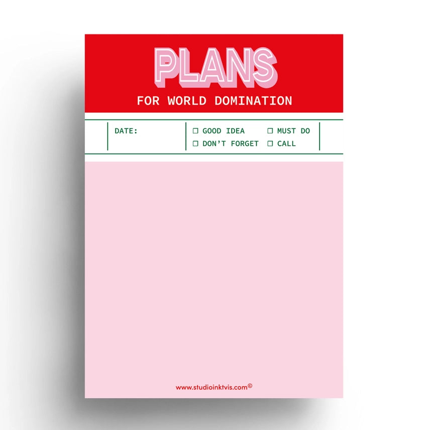 Blok A6 - Plans for World domination