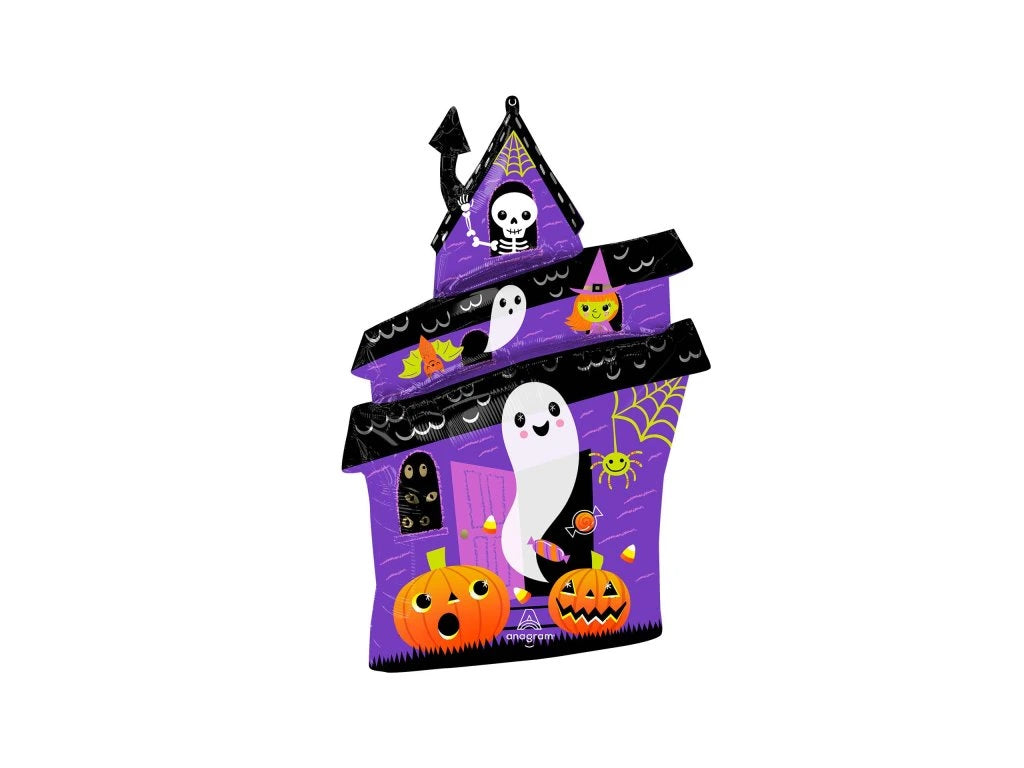 Fóliový balónek Strašidelný dům