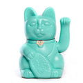 MANEKI NEKO Lucky cat - akvamarín