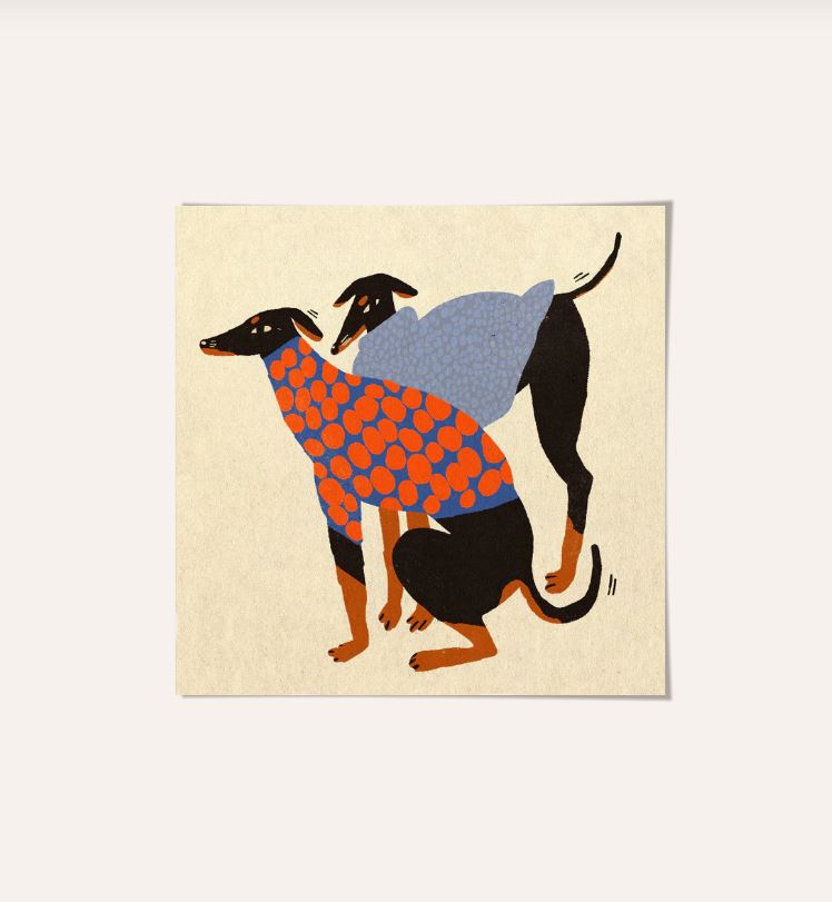 Print Autumn Doggos - Enikő Eged