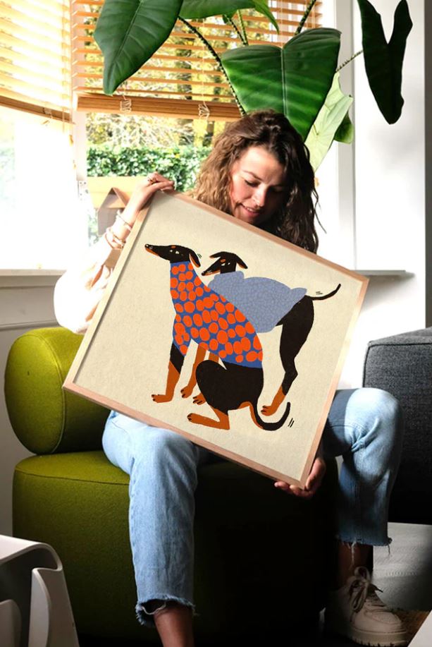 Print Autumn Doggos - Enikő Eged