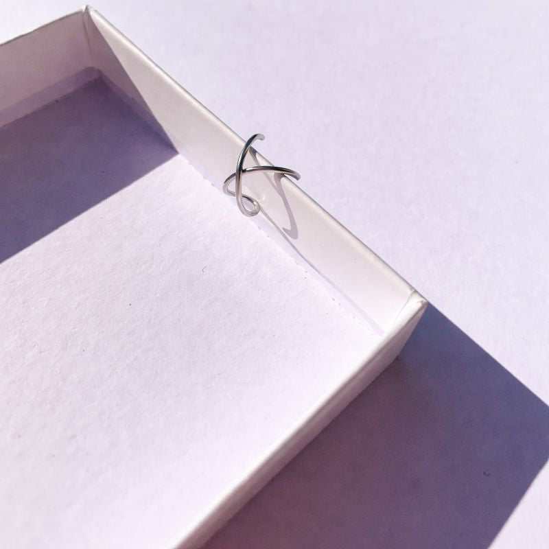 Naušnice Ear Cuff Sierra - zlatá