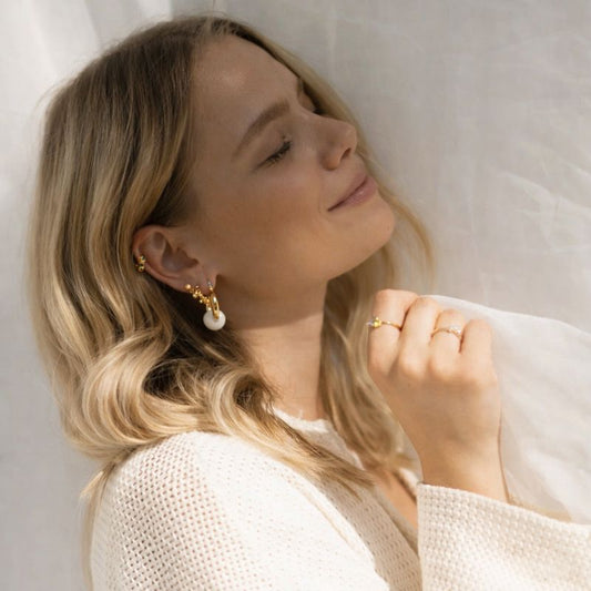 Naušnice Eliza - zlaté