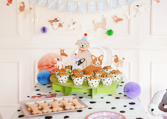 Podstavec na cupcakes - pejsci