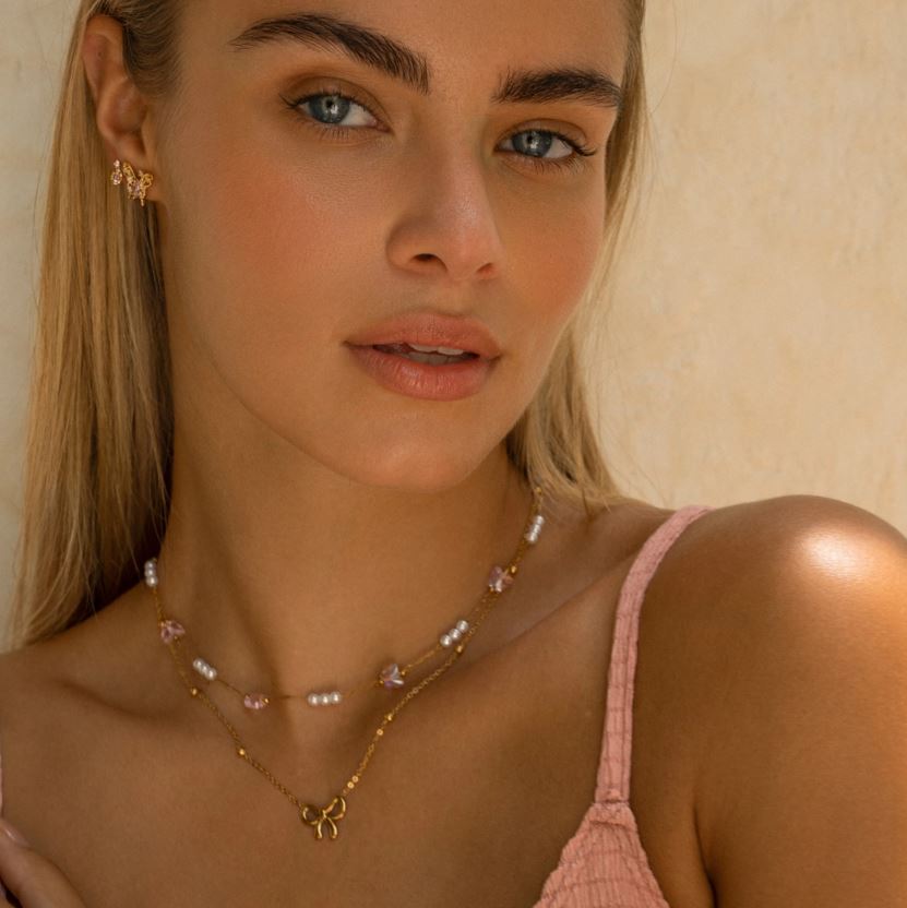 Náhrdelník Butterfly pearls