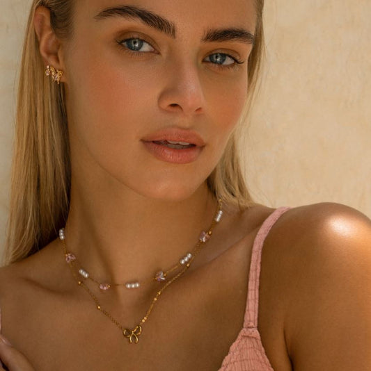 Náhrdelník Butterfly pearls