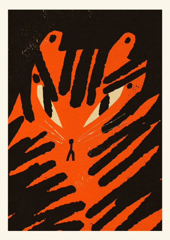 Print Angry Tiger – Enikő Eged