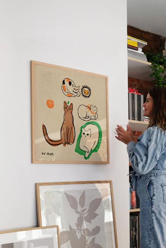 Print Furry Friends I – Enikő Eged