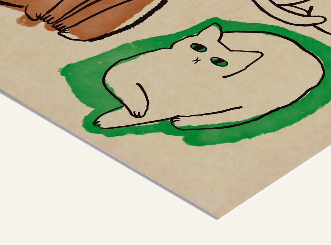 Print Furry Friends I – Enikő Eged