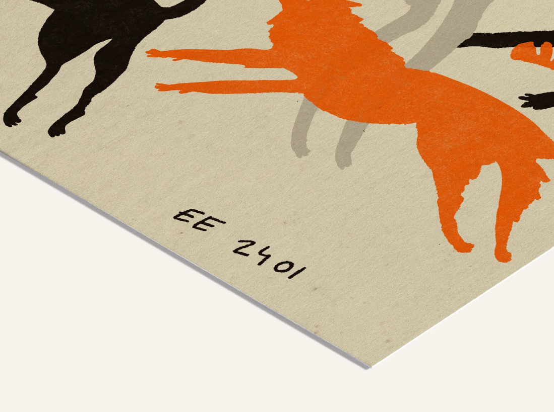 Print Running Dogs – Enikő Eged