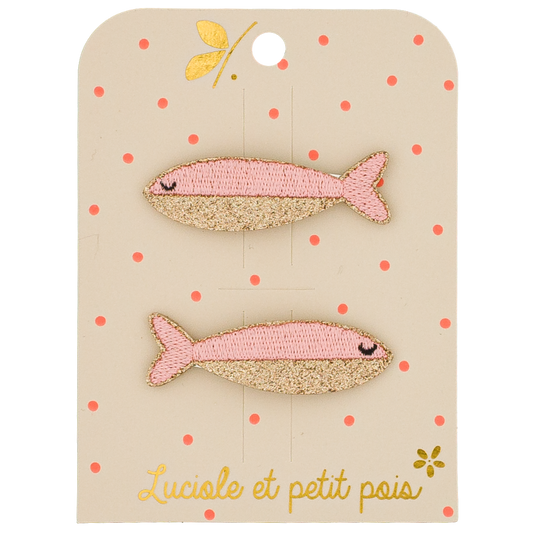 Sponky do vlasů - rybky