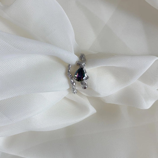 Prsten Alba Alexandrite - stříbrný