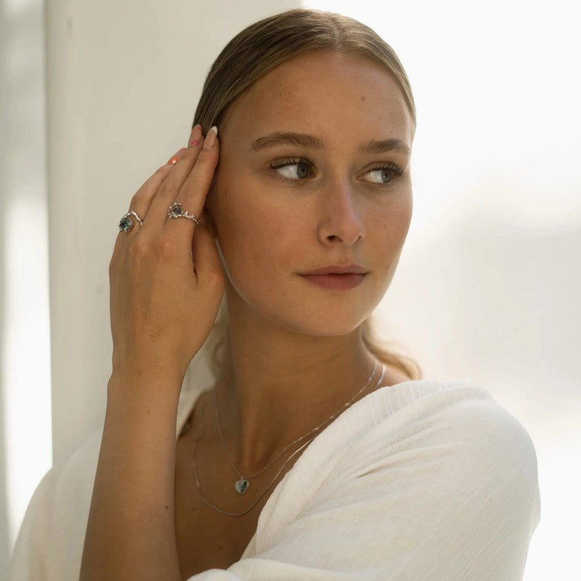 Prsten Alea Alexandrite - stříbrný