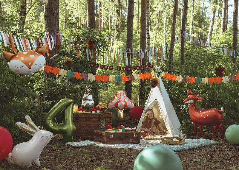 Fóliový balónek Jelen