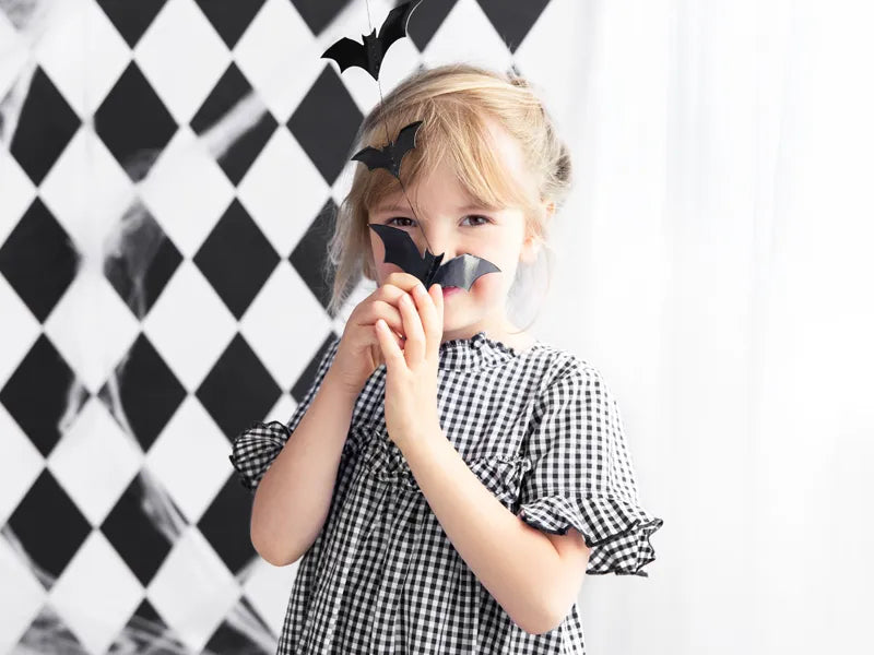 Papírové dekorace - netopýři