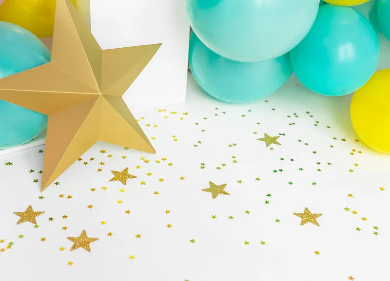 Konfety zlaté hvězdy