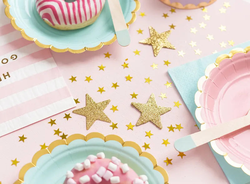 Konfety zlaté hvězdy