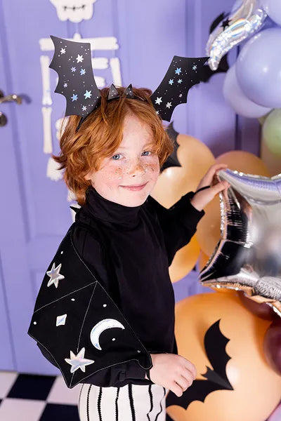 Sada papírových čelenek Netopýr