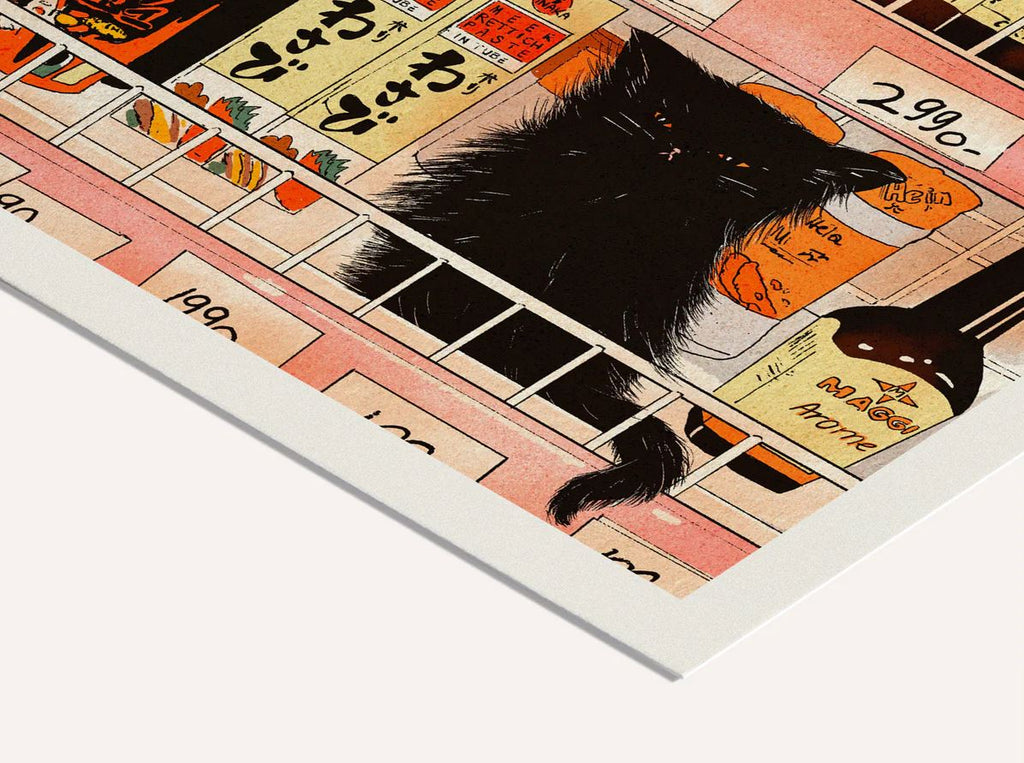 Print Bodega Cat Chili - Enikő Eged