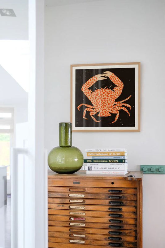 Print Spotted Calico Crab - Enikő Eged