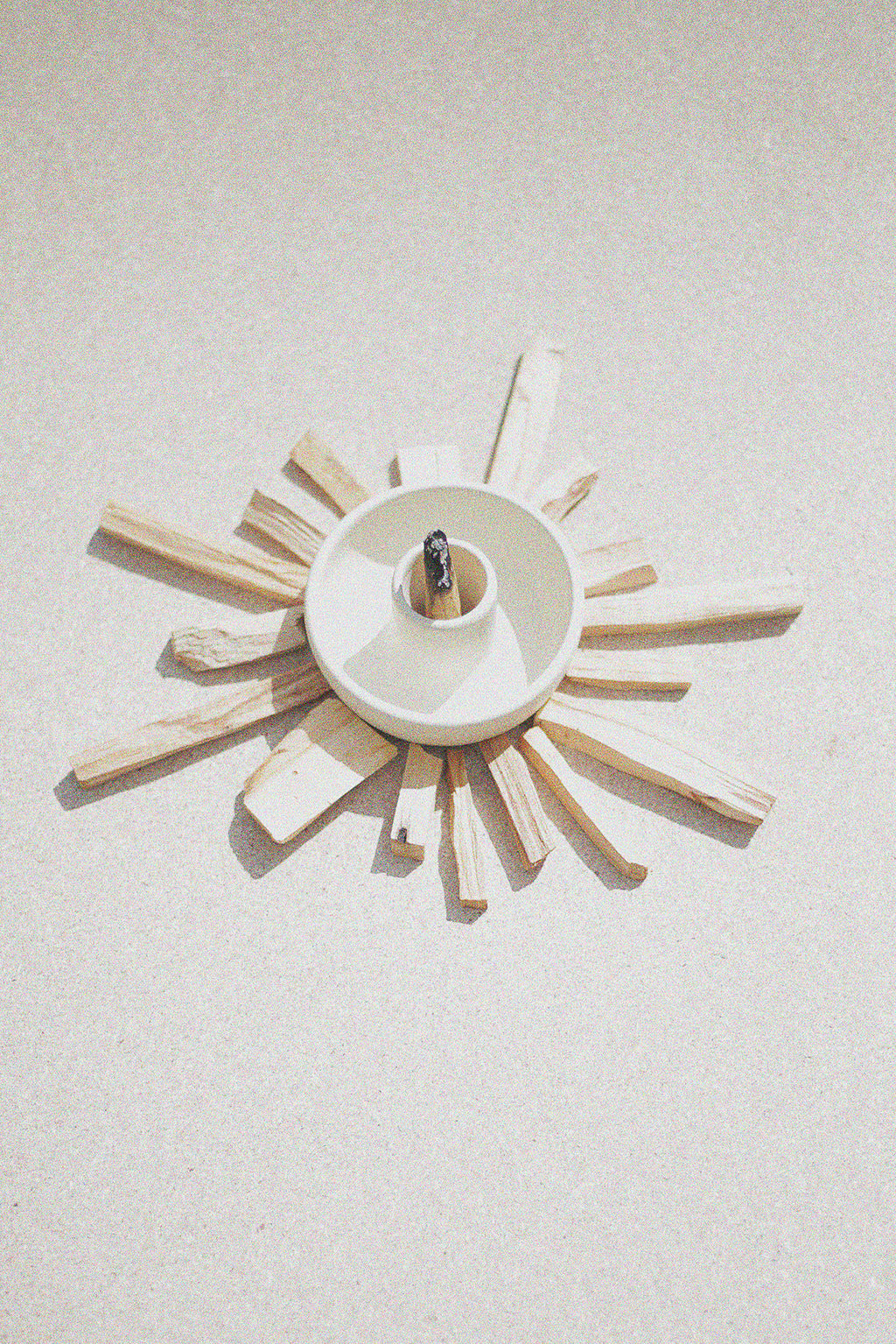 Double Bowl Ceramic Holder