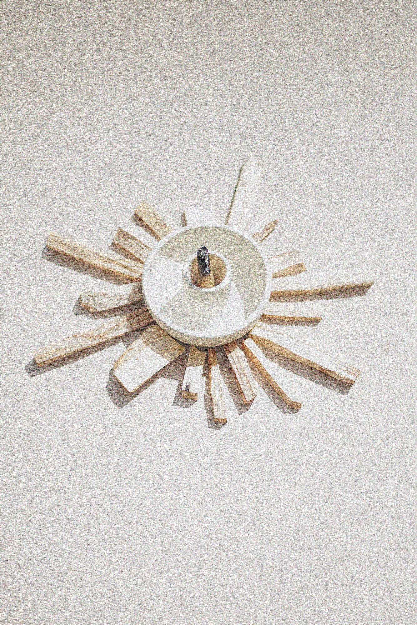 Double Bowl Ceramic Holder