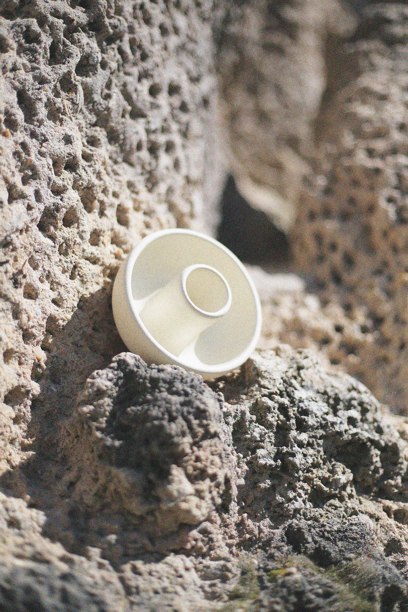 Double Bowl Ceramic Holder