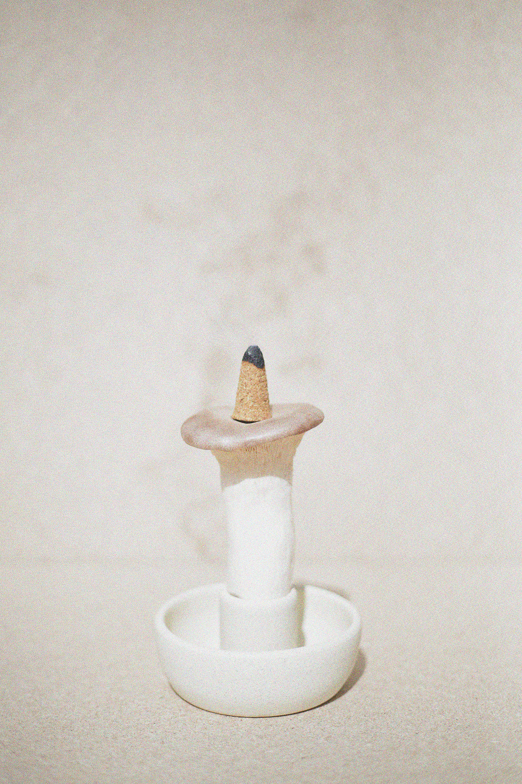 Double Bowl Ceramic Holder