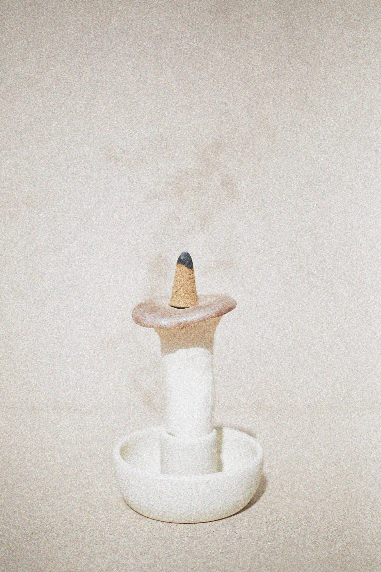 Double Bowl Ceramic Holder