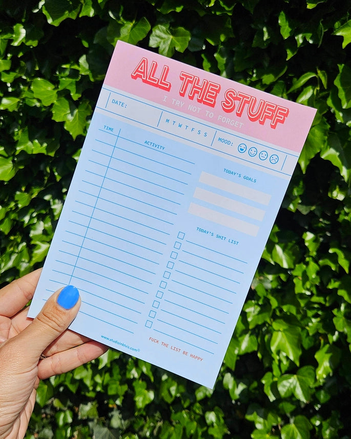 Blok A5 - All the stuff I try not to forget