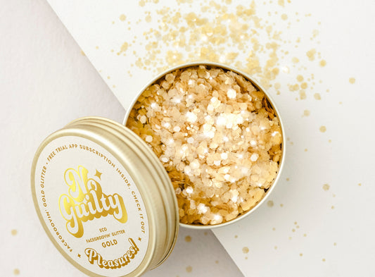 BIO třpytky - Gold