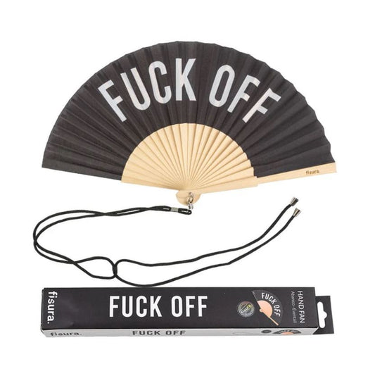 Černý vějíř Fuck off